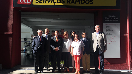 Nova oficina serviços rápidos ACP no Porto