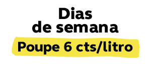 Desconto 8 centimos ACP-BP nos restantes dias