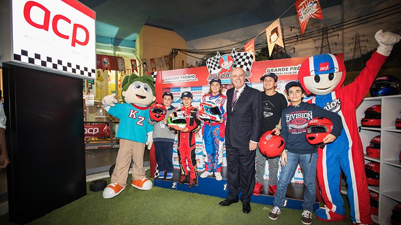 Novo autódromo ACP na Kidzania