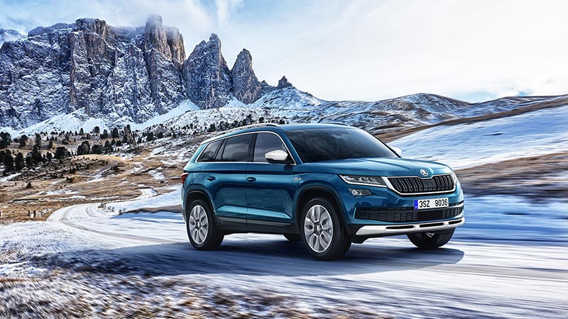 Skoda kodiaq Scout 2017