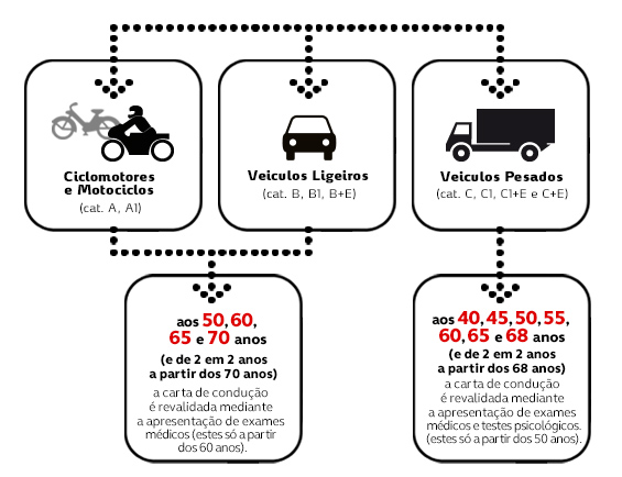 Revalidação da Carta de Condução